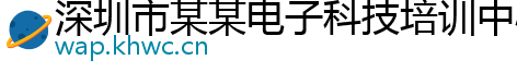 深圳市某某电子科技培训中心